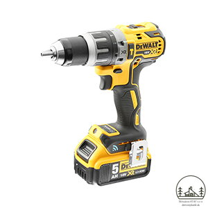 Dewalt DCD797P2B, 70Nm, 2x 2Ah, Bluetooth